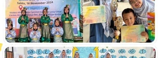 Siswa RA meraih juara AKSERA Cimahi Utara